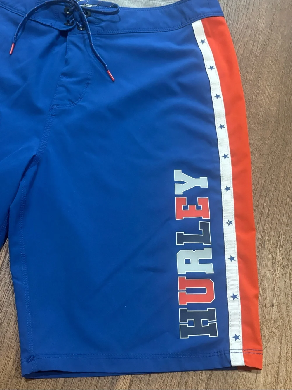 Hurley bold blue